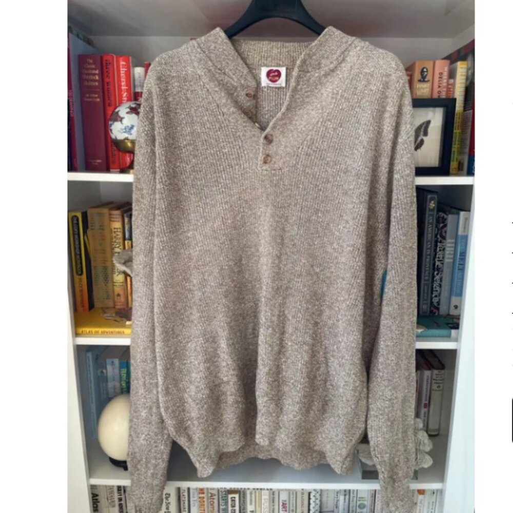 I'm a Plum vintage cozy oversized sweater